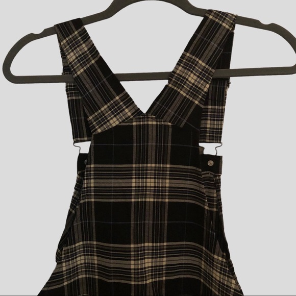 Hot Topic Plaid Overalls Size S - Picture 7 of 10